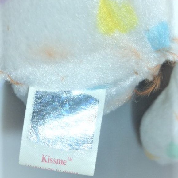 2001 TY Beanie Baby KISSME Ty Valentines Day Kiss Me Bear Vintage TY Bear - Picture 6 of 9